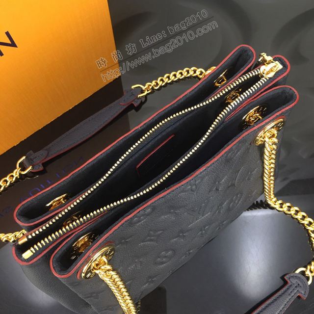 LV包 lv女包 Surene BB手袋 同色Monogram印花 金色鏈式手柄 LV新款鏈條包 LV肩背包  ydh3433
